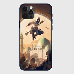 Чехол для iPhone 12 Pro Max Assassins Creed Mirage, цвет: 3D-черный