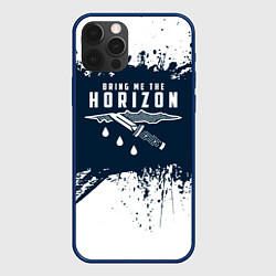 Чехол для iPhone 12 Pro Max Bring Me the Horizon рана, цвет: 3D-тёмно-синий