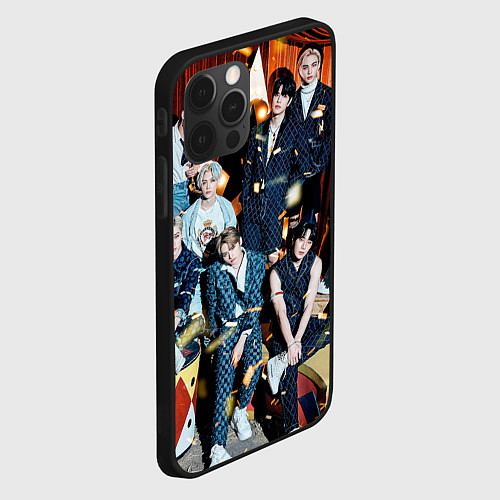 Чехол iPhone 12 Pro Max Stray Kids Circus / 3D-Черный – фото 2