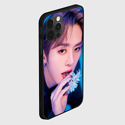 Чехол для iPhone 12 Pro Max Stray Kids 2nd World Tour Maniac Lee Know, цвет: 3D-черный — фото 2