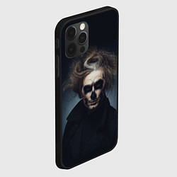 Чехол для iPhone 12 Pro Max Темный демон, цвет: 3D-черный — фото 2