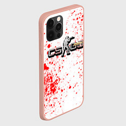 Чехол для iPhone 12 Pro Max Counter Strike bullet, цвет: 3D-светло-розовый — фото 2