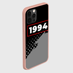 Чехол для iPhone 12 Pro Max 1994 - в красной рамке на темном, цвет: 3D-светло-розовый — фото 2