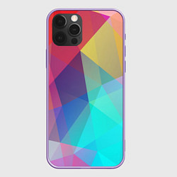 Чехол iPhone 12 Pro Max Нежный разноцветный фон