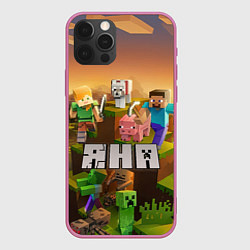 Чехол iPhone 12 Pro Max Яна Minecraft