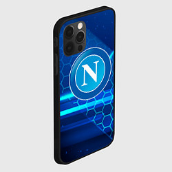 Чехол для iPhone 12 Pro Max Napoli Абстракция, цвет: 3D-черный — фото 2