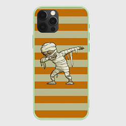 Чехол для iPhone 12 Pro Max Mummys dab - Halloween, цвет: 3D-салатовый