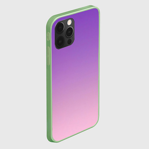 Чехол iPhone 12 Pro Max Раннее утро / 3D-Салатовый – фото 2