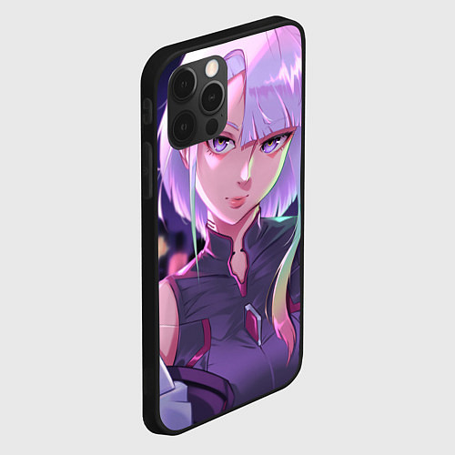 Чехол iPhone 12 Pro Max Beautiful Lucy / 3D-Черный – фото 2