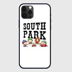 Чехол для iPhone 12 Pro Max South park кострёр, цвет: 3D-черный
