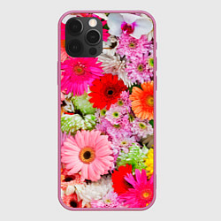 Чехол iPhone 12 Pro Max Colorful chrysanthemums
