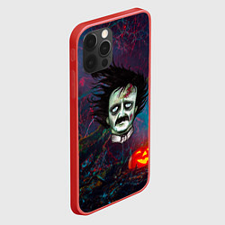 Чехол для iPhone 12 Pro Max Голова зомби, цвет: 3D-красный — фото 2