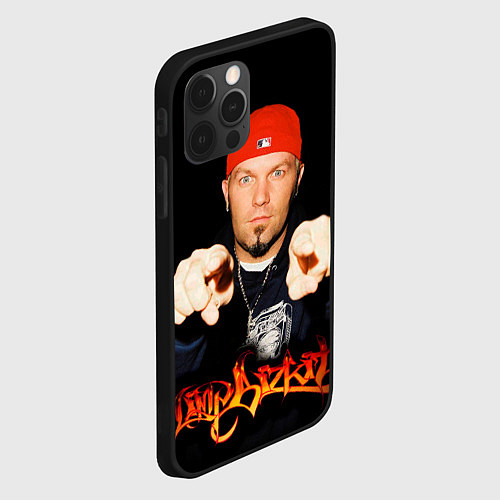 Чехол iPhone 12 Pro Max Limp Bizkit / 3D-Черный – фото 2