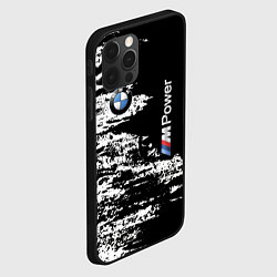 Чехол для iPhone 12 Pro Max BMW M Power - pattern, цвет: 3D-черный — фото 2