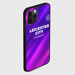 Чехол для iPhone 12 Pro Max Leicester City legendary sport grunge, цвет: 3D-черный — фото 2