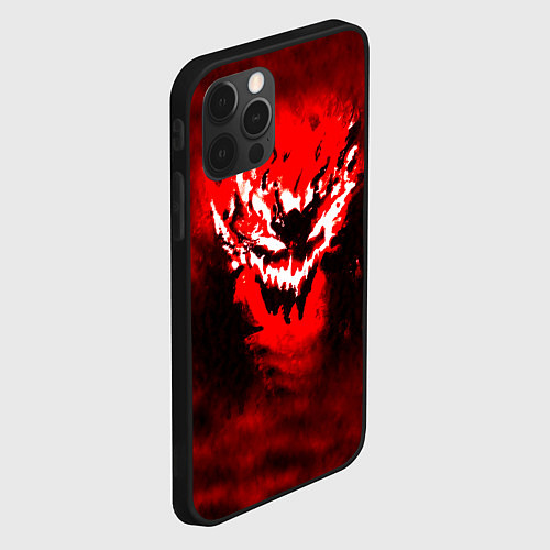 Чехол iPhone 12 Pro Max SHADOW FIEND PHONK ZXC / 3D-Черный – фото 2