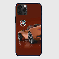 Чехол для iPhone 12 Pro Max Buick wild cat - concept, цвет: 3D-черный