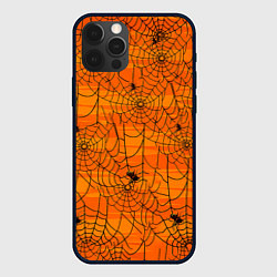Чехол для iPhone 12 Pro Max Паучье логово, цвет: 3D-черный