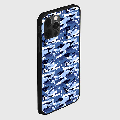 Чехол iPhone 12 Pro Max Камуфляж Navi Camo / 3D-Черный – фото 2