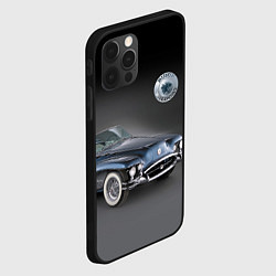 Чехол для iPhone 12 Pro Max Buick Wildcat - cabriolet, цвет: 3D-черный — фото 2