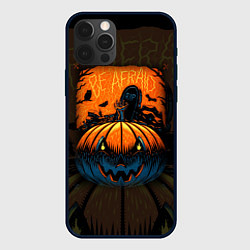 Чехол для iPhone 12 Pro Max Scary Halloween Хэллоуин, цвет: 3D-черный