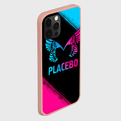 Чехол для iPhone 12 Pro Max Placebo - neon gradient, цвет: 3D-светло-розовый — фото 2