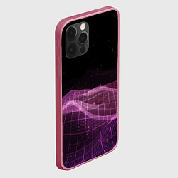 Чехол для iPhone 12 Pro Max Retro wave night, цвет: 3D-малиновый — фото 2