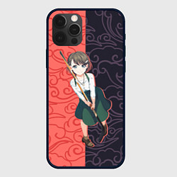 Чехол для iPhone 12 Pro Max Мами Оно - Пураоре гордость оранжевых, цвет: 3D-черный