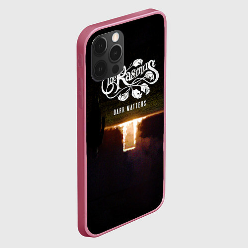 Чехол iPhone 12 Pro Max Dark Matters - The Rasmus / 3D-Малиновый – фото 2