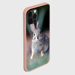 Чехол для iPhone 12 Pro Max Малыш кролик, цвет: 3D-светло-розовый — фото 2