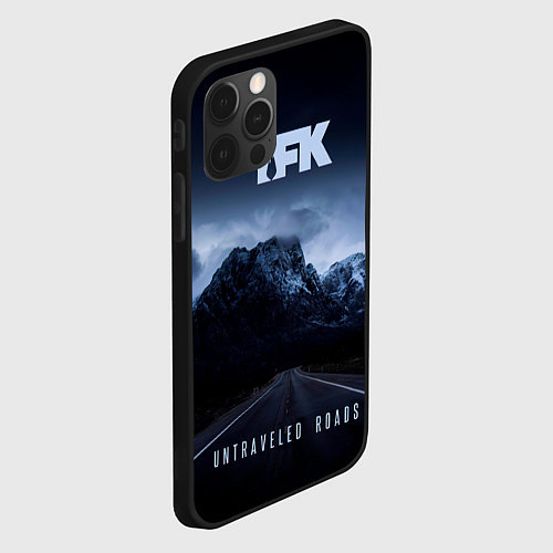 Чехол iPhone 12 Pro Max Untraveled Road - Thousand Foot Krutch / 3D-Черный – фото 2