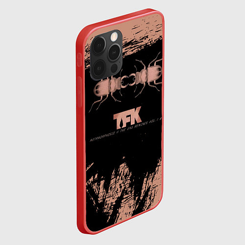 Чехол iPhone 12 Pro Max Thousand Foot Krutch Metamorphosis / 3D-Красный – фото 2