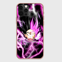 Чехол для iPhone 12 Pro Max Драгон Бол Гоку Блек Dragon Ball, цвет: 3D-светло-розовый