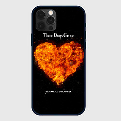 Чехол для iPhone 12 Pro Max Explosions - Three Days Grace, цвет: 3D-черный