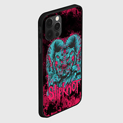 Чехол для iPhone 12 Pro Max Monster Slipknot, цвет: 3D-черный — фото 2