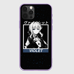Чехол для iPhone 12 Pro Max Violet Evergarden - Вайолет Эвергарден, цвет: 3D-сиреневый