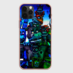 Чехол для iPhone 12 Pro Max Five Nights at Freddys 4, цвет: 3D-светло-розовый