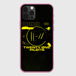 Чехол для iPhone 12 Pro Max Twenty One Pilots Trench, цвет: 3D-малиновый