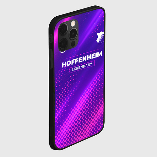 Чехол iPhone 12 Pro Max Hoffenheim legendary sport grunge / 3D-Черный – фото 2