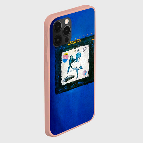 Чехол iPhone 12 Pro Max Декаданс - Агата Кристи / 3D-Светло-розовый – фото 2