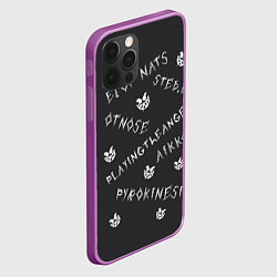 Чехол для iPhone 12 Pro Max Команда кбс, цвет: 3D-сиреневый — фото 2