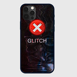 Чехол для iPhone 12 Pro Max GLITCH - Визуальная ошибка, цвет: 3D-черный