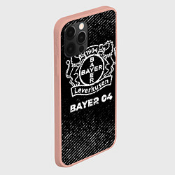 Чехол для iPhone 12 Pro Max Bayer 04 с потертостями на темном фоне, цвет: 3D-светло-розовый — фото 2