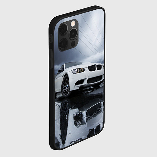 Чехол iPhone 12 Pro Max Беха классная тачка / 3D-Черный – фото 2