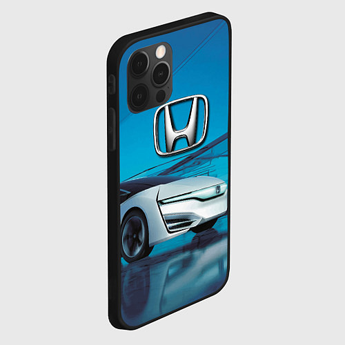 Чехол iPhone 12 Pro Max Honda concept - Japan / 3D-Черный – фото 2