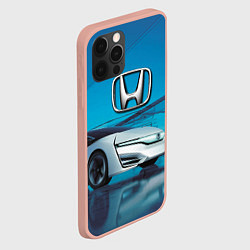 Чехол для iPhone 12 Pro Max Honda concept - Japan, цвет: 3D-светло-розовый — фото 2