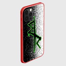 Чехол для iPhone 12 Pro Max Нетраннеры: Логотип, цвет: 3D-красный — фото 2