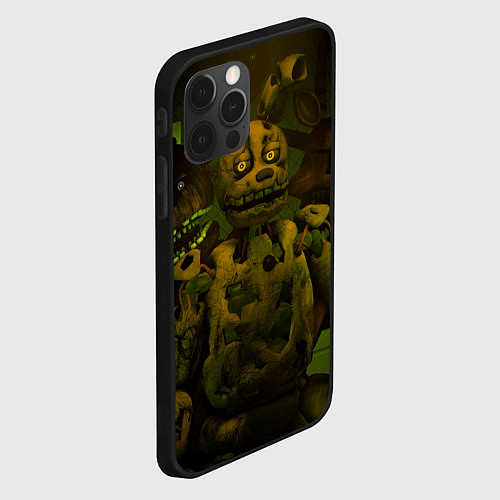 Чехол iPhone 12 Pro Max Спрингтрaп / 3D-Черный – фото 2