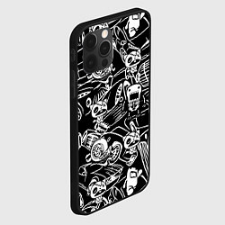 Чехол для iPhone 12 Pro Max JDM Pattern, цвет: 3D-черный — фото 2