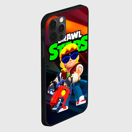 Чехол iPhone 12 Pro Max Buster Brawl stars / 3D-Черный – фото 2